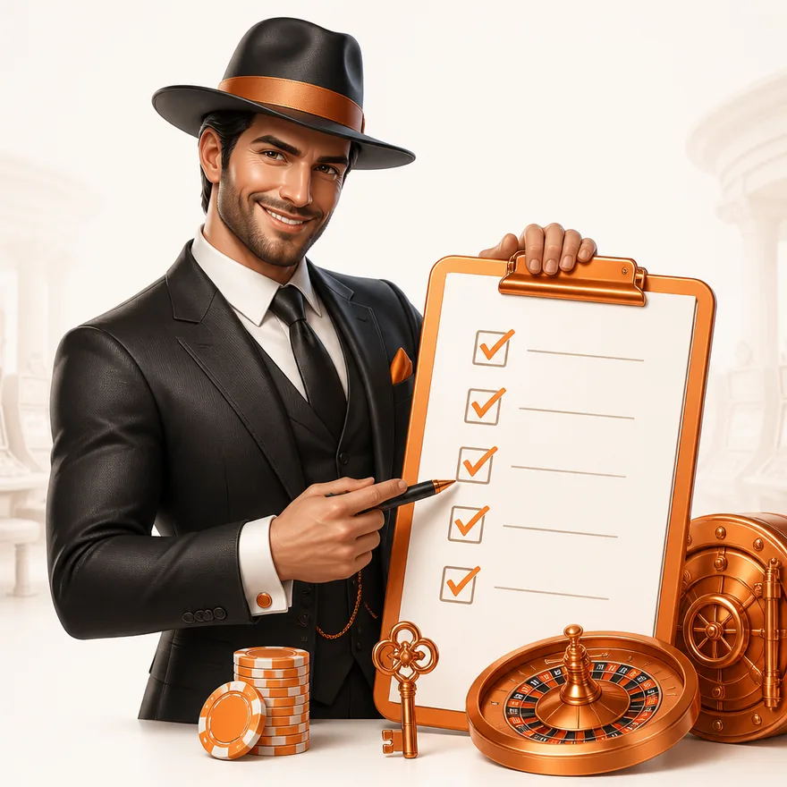 Clipboard checklist — Garrison Bet