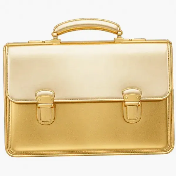 Leather briefcase — Garrison Bet