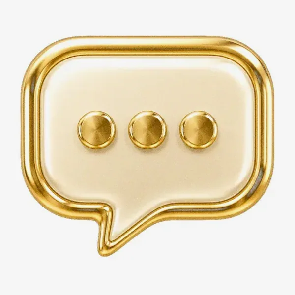 Three-dot speech bubble — Garrison Bet