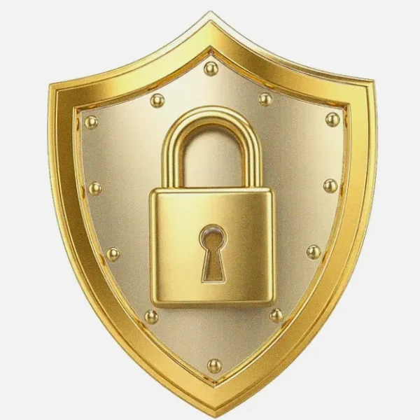 Shield with padlock — Garrison Bet