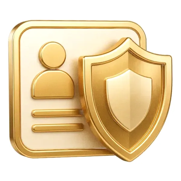 Shield and id card — Garrison Bet
