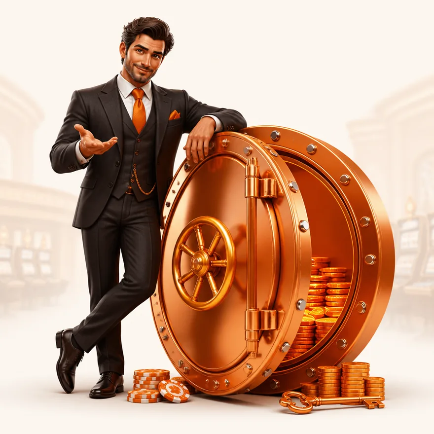 Round bank vault — Garrison Bet
