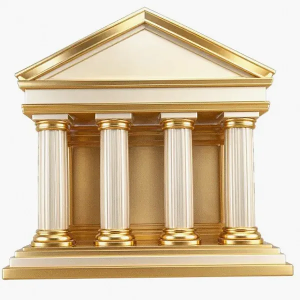 Classical bank building — Garrison Bet