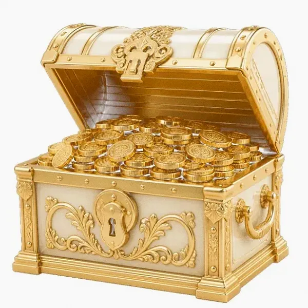 Open treasure chest — Garrison Bet