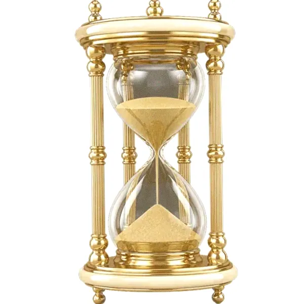 Ornate hourglass — Garrison Bet