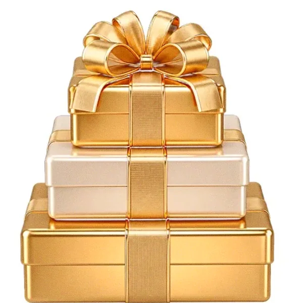 Stacked gift boxes — Garrison Bet
