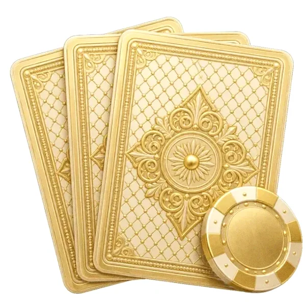 Playing cards and chip — Garrison Bet