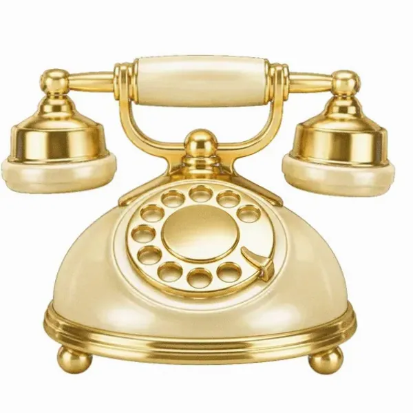 Vintage rotary telephone — Garrison Bet