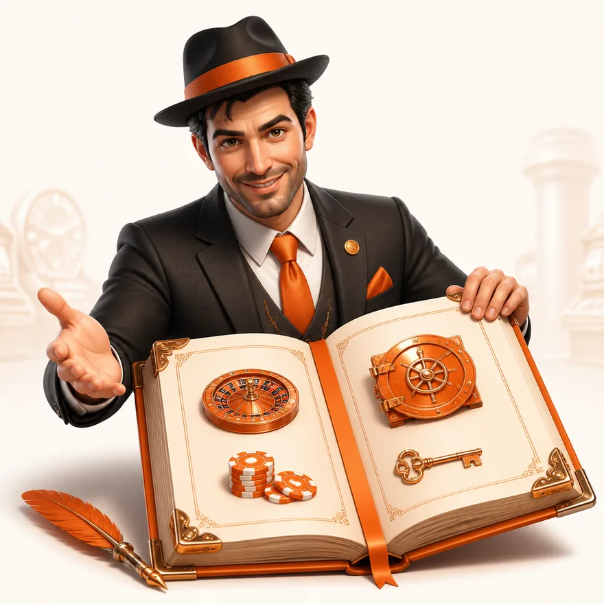 Thick open rulebook — Garrison Bet